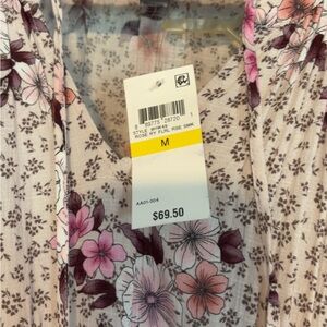 American Rag Floral Dress - Pink and Purple